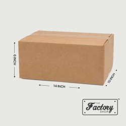 Corrugated Boxes 14x10x6 Inches – Pack Of 25