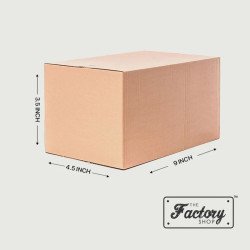 Corrugated Boxes 9×4.5×3.5 Inches – Pack Of 100